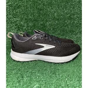 Brooks Womens Revel 4 Black White Running Comfort Shoes Athletic Sneakers Size 9
